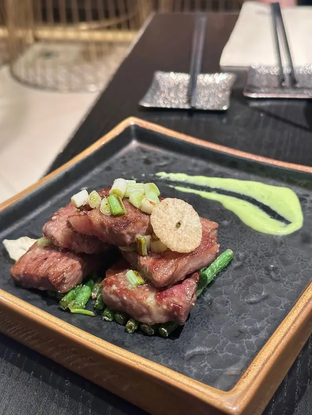 青芥末蒜香A4和牛粒