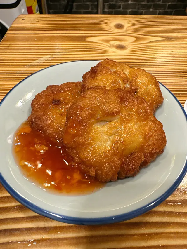 煎墨魚餅