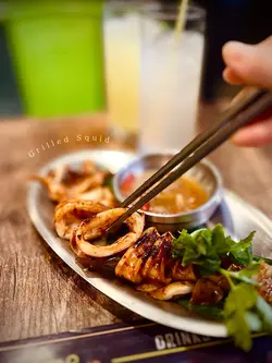 Grilled  Squid  