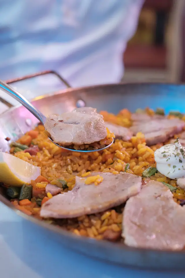 豬梅肉西班牙飯