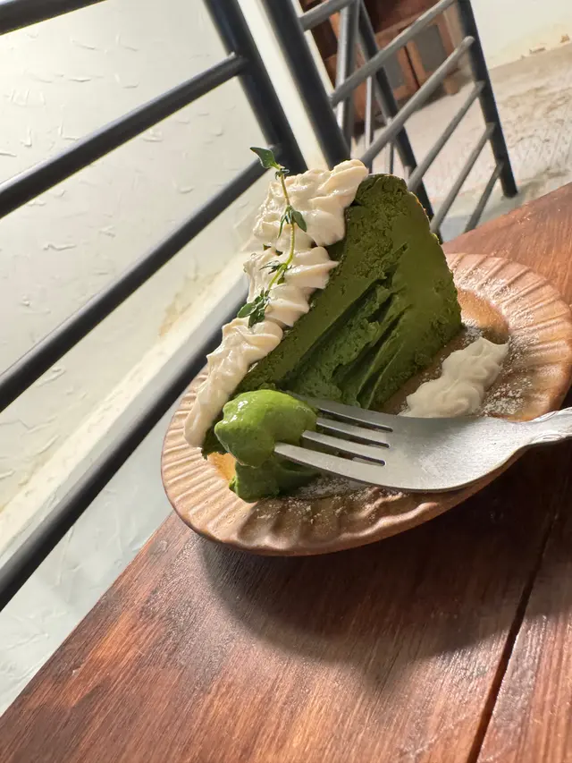 星野抹茶巴斯克配豆腐忌廉