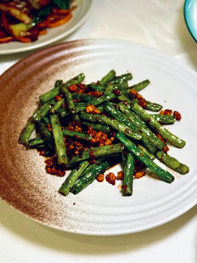 乾煸開洋四季豆 