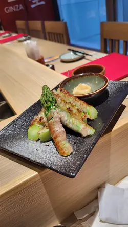 芦笋猪腩肉卷