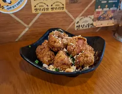 酱油蒜蓉炸鸡    