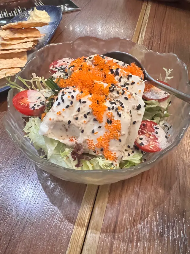 日式麻醬豆腐沙律