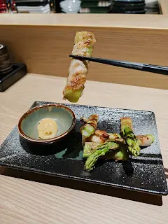 蘆筍豬腩肉卷