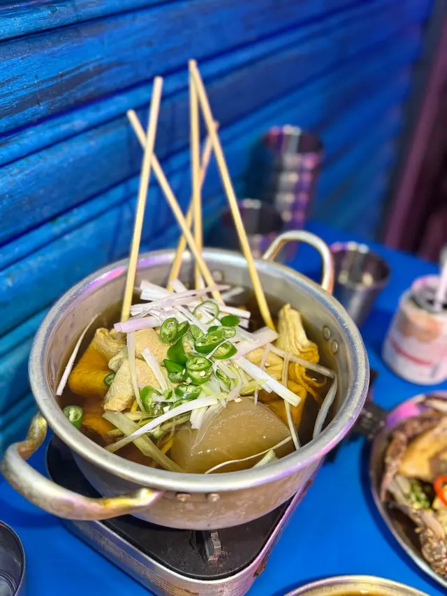 街頭魚糕串串