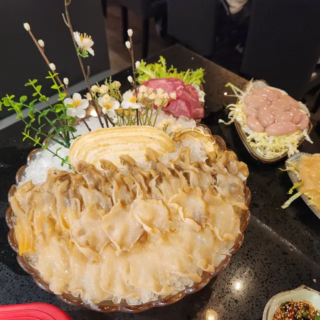 象拔蚌刺身