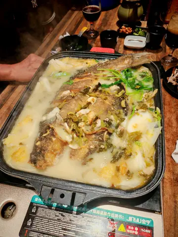 潮式酸菜烤鱼