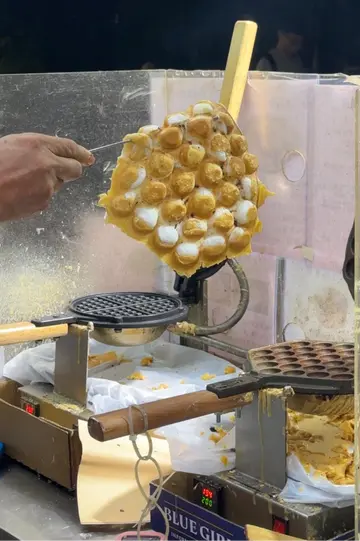 麻糬雞蛋仔