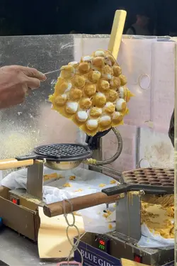 麻糬雞蛋仔
