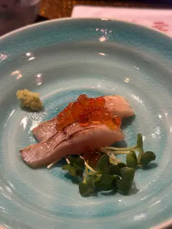白津魚刺身