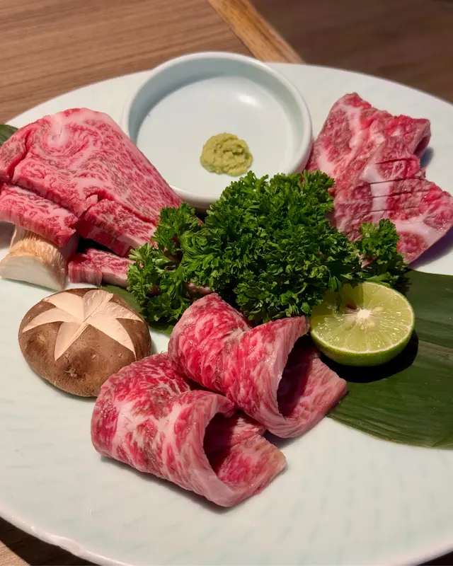 日本產和牛肩肉盛