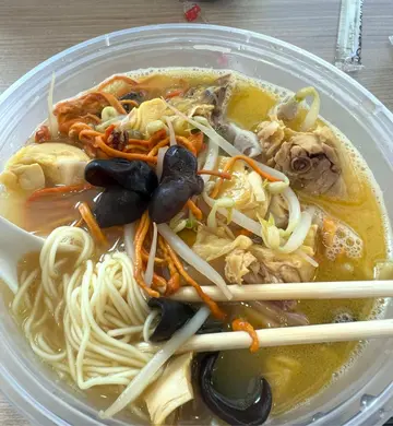 虫草花鸡淮山面