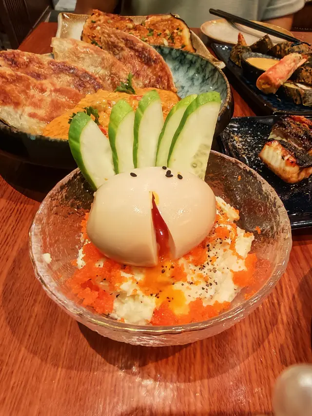 流心蛋薯仔沙律