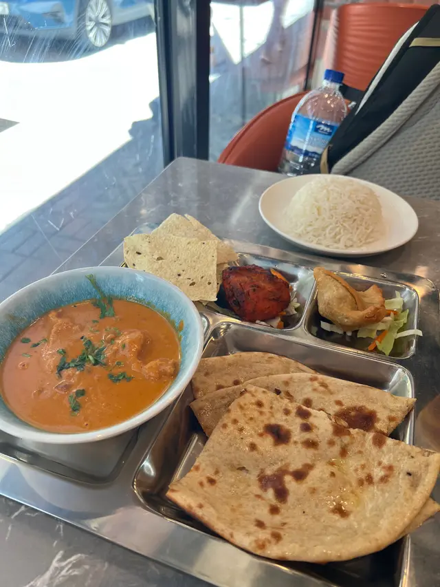 + hkd10 for naan (roti)