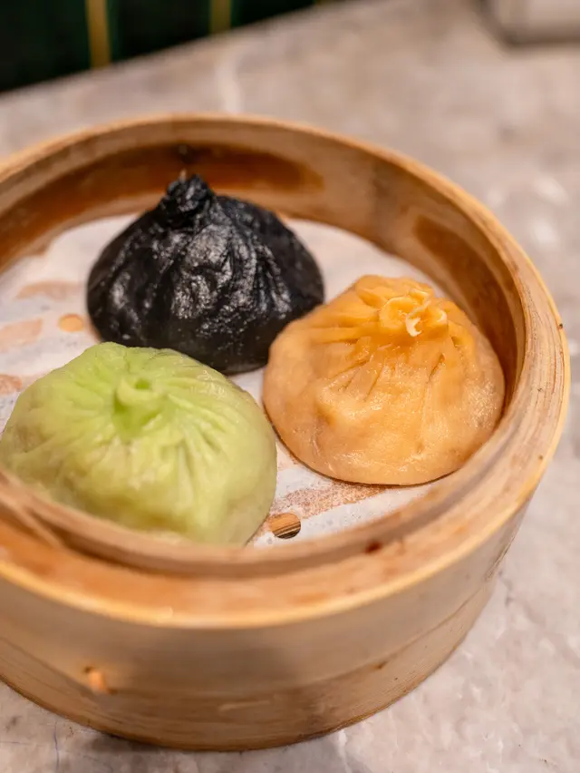 三色小籠包