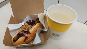 素热狗餐