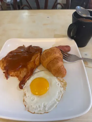 雞扒早餐