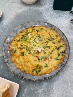 海皇櫻花蝦煎薄撑