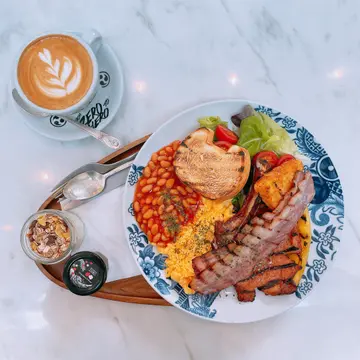 对自己好啲  大满足早餐