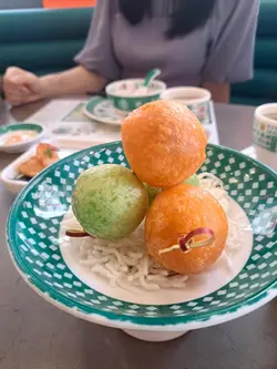 Deep-fried Dumpling with Pork Filling & Eggplant