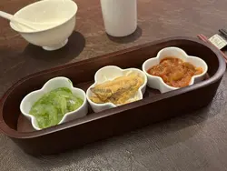 椒鹽糖心鮑魚同鴛鴦海蜇絲