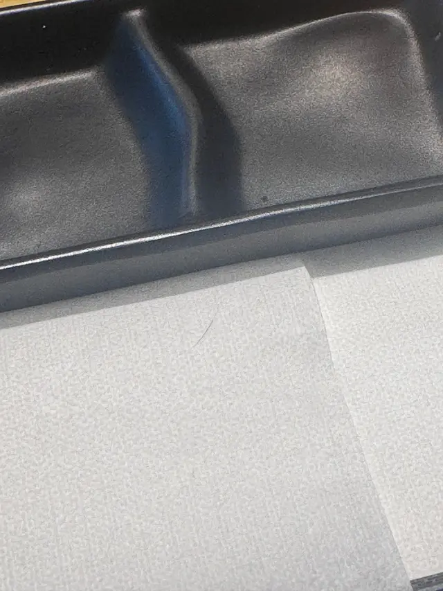 有毛係紙巾上