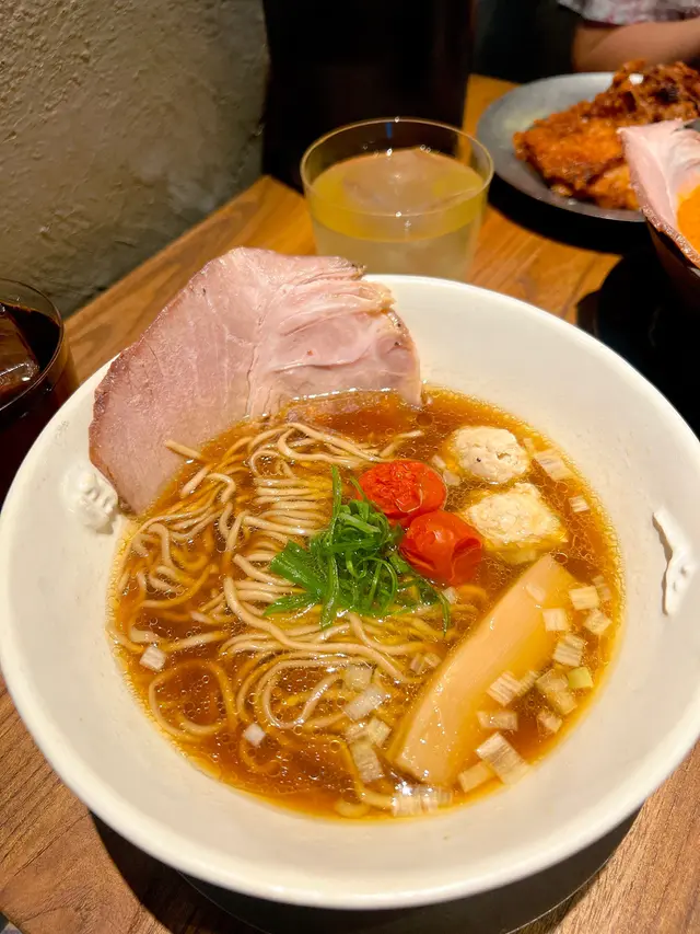 熟成雞煮干醬油拉麵