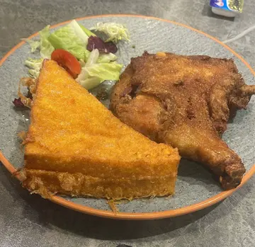 下午茶 炸雞髀西多士