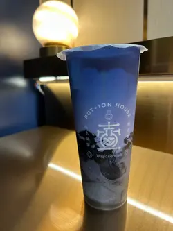 黑芝麻冻撞奶