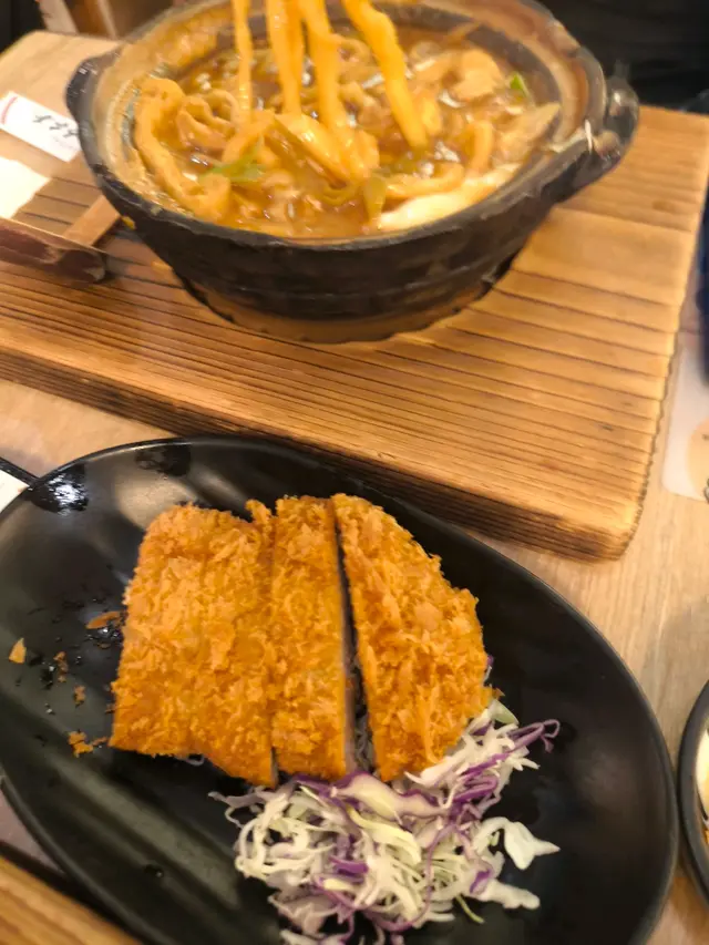 吉列豬扒烏冬