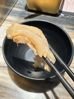 牛筋就夠晒腍,啖啖膠質。