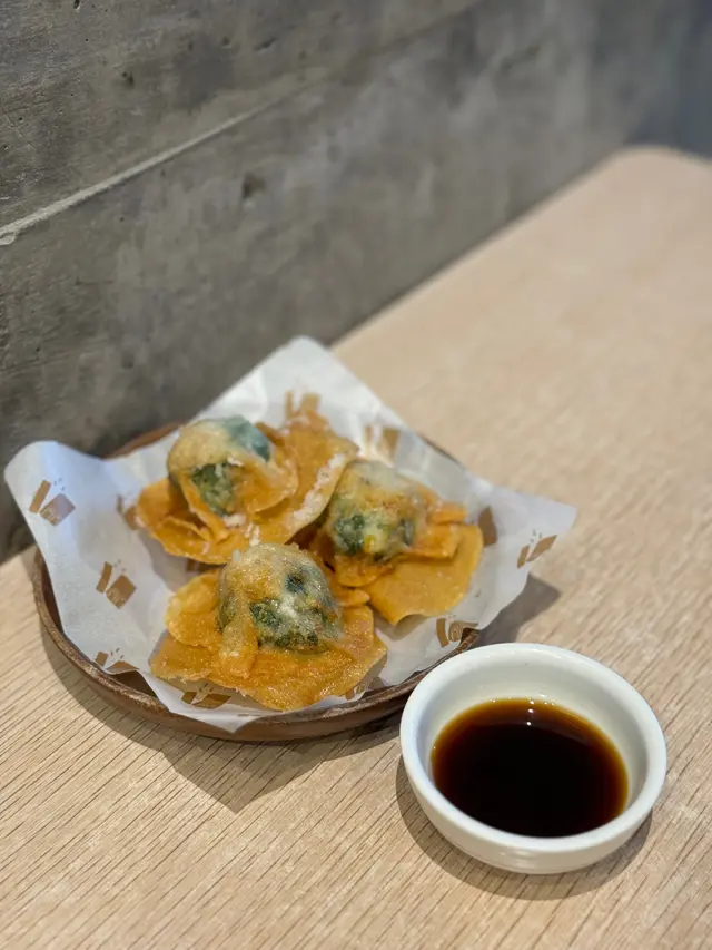 韭菜金錢蟹盒