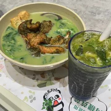 「茜利豬！芫茜蓉豬扒.扎肉米線」套餐配芫茜「可口可樂」