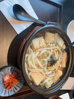 鱼片头热锅乌冬