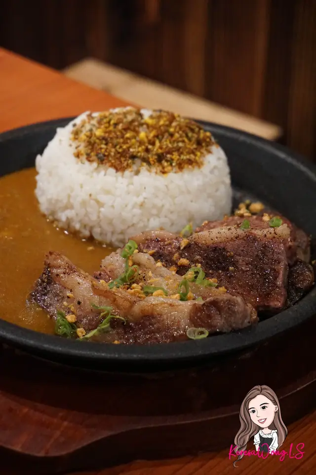 咖哩 牛小排配牛舌尖配飯