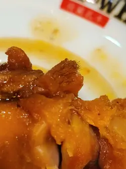 Hair on my pig trotters