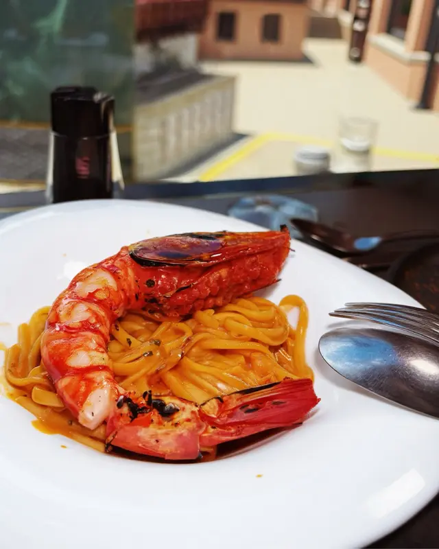 西班牙紅蝦意粉