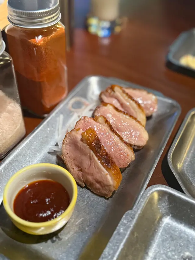 生燒熟成合鴨胸