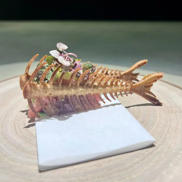 魚脆片伴拖羅他他