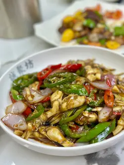 豉椒炒蛏子