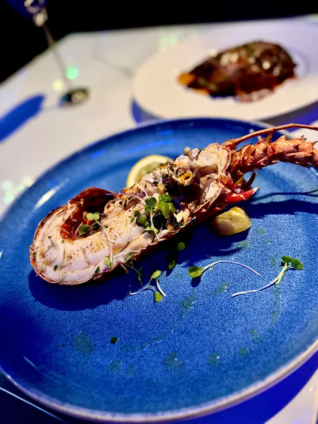 明爐炭燒鮮龍蝦