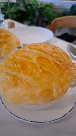 酥皮忌廉龙虾汤