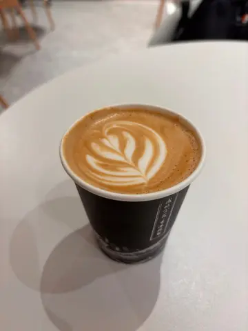 hot flat white
