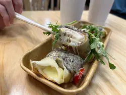 超松露!芝士火腿蛋饼