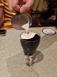 Passion Fruit Pound Cake Irish Coffee