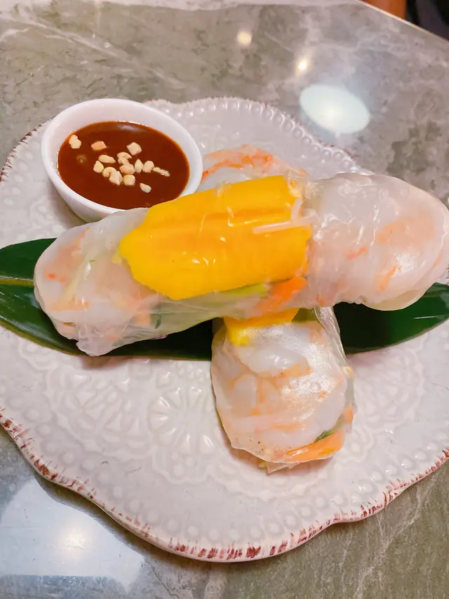 芒果大蝦米紙卷