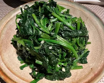 蒜蓉鱼露菠菜