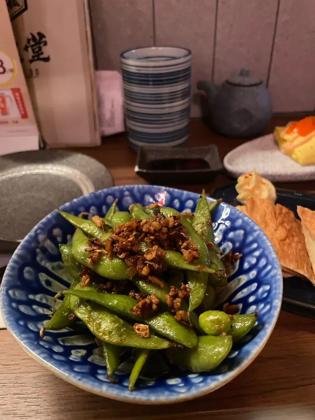 避風塘炒枝豆